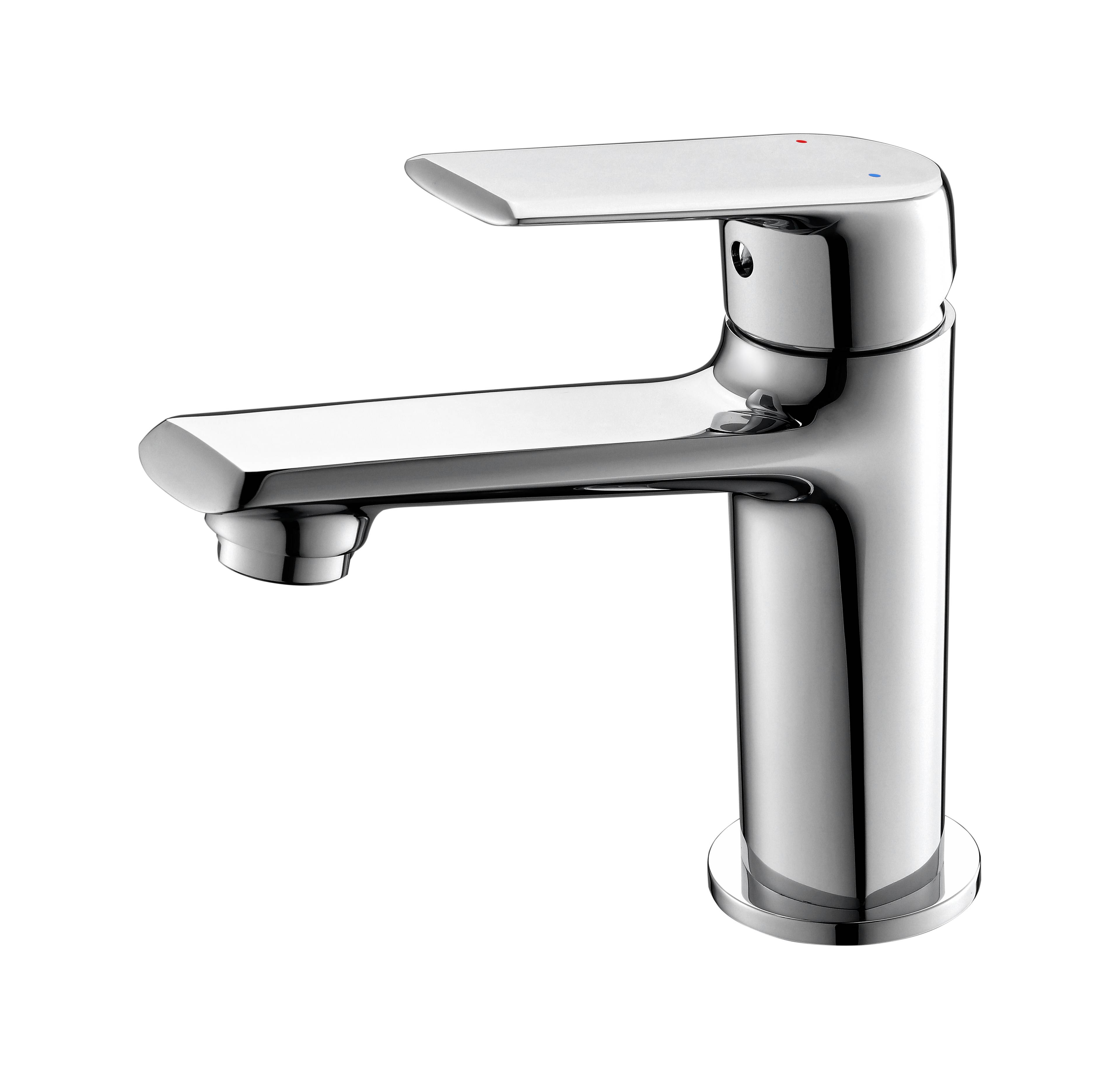 Rubinetto monocomando per lavabo da bagno moderno