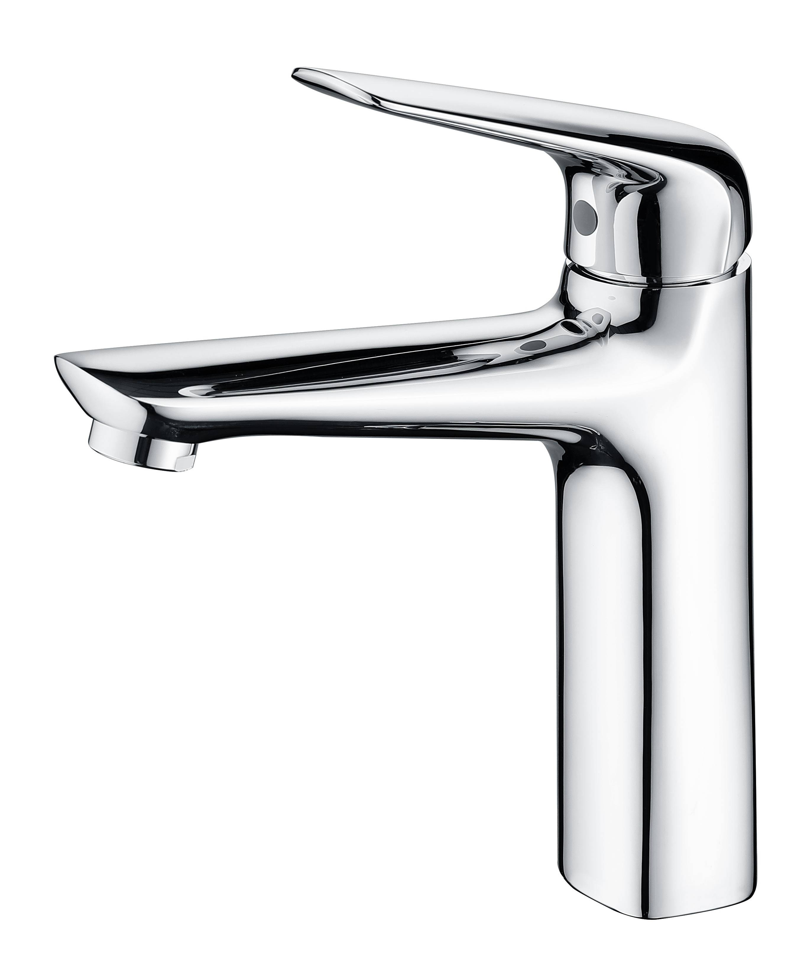 Evanka Modern Lead-Free Brass Vanity Faucet for Residential & Commercial Bathrooms |B503B10