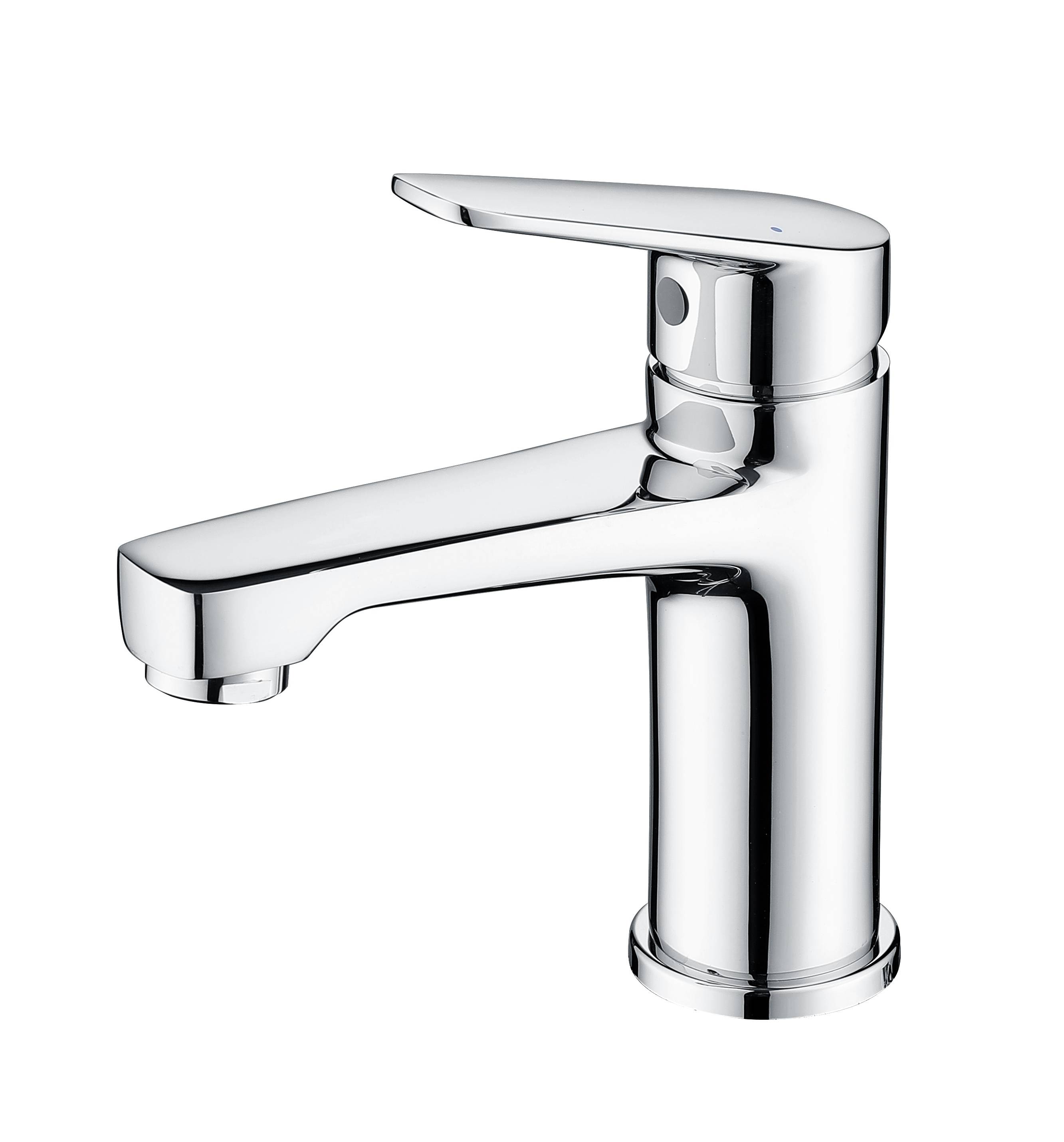 Evanka Modern Lead-Free Brass Vanity Faucet for Residential & Commercial Bathrooms | B561B10