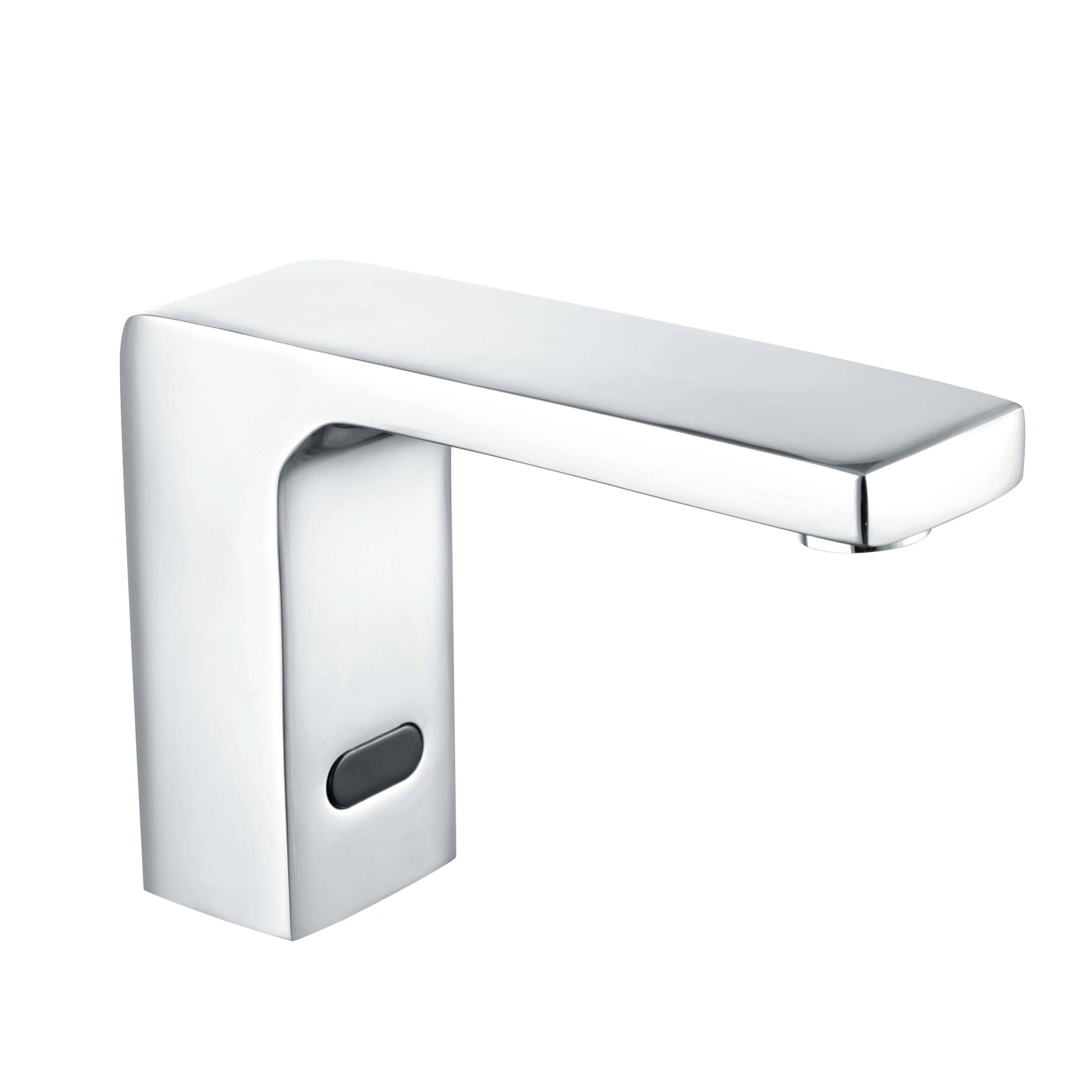 Brass Sensor Basin Faucet | Chrome Plated Touchless Automatic Tap for Public Restroom Hotel | EVANKA