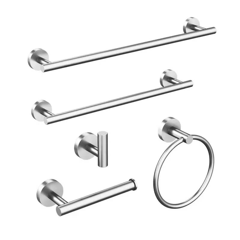 Bathroom Hardware Set Wall Mounted Towel Rack Set for Hotel Project Series