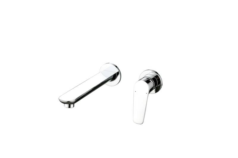 Lead-Free Wall Mount Basin Faucet B049B81CP | Single Handle | EVANKA