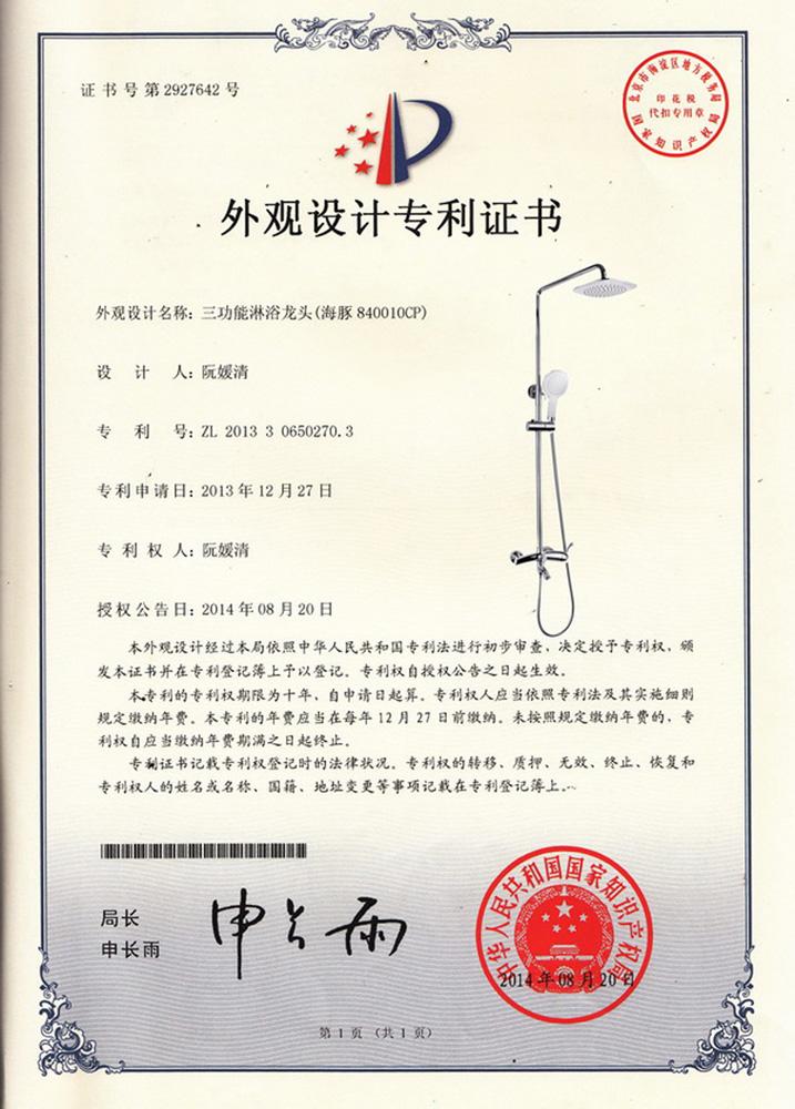 Certificate 1
